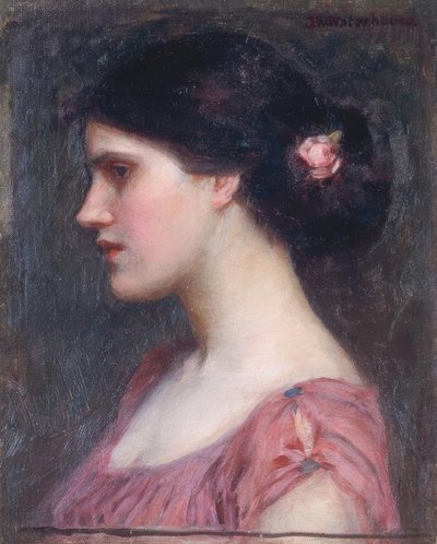 Portrait of a Girl by John William Waterhouse